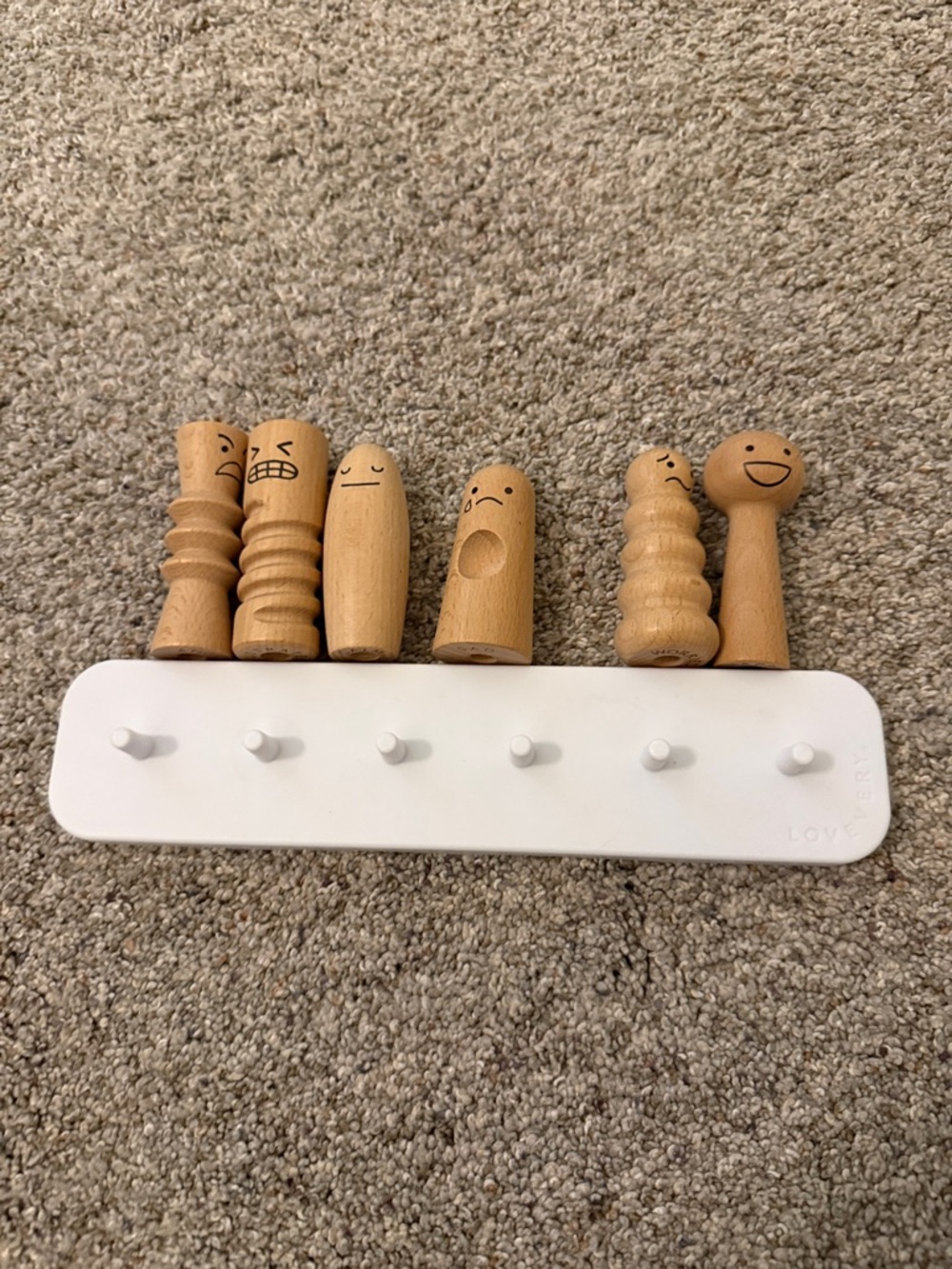 Lovevery Wooden Emotion Dolls - Observer Play Kit 37, 38 and 39 months - Picture 4 of 5